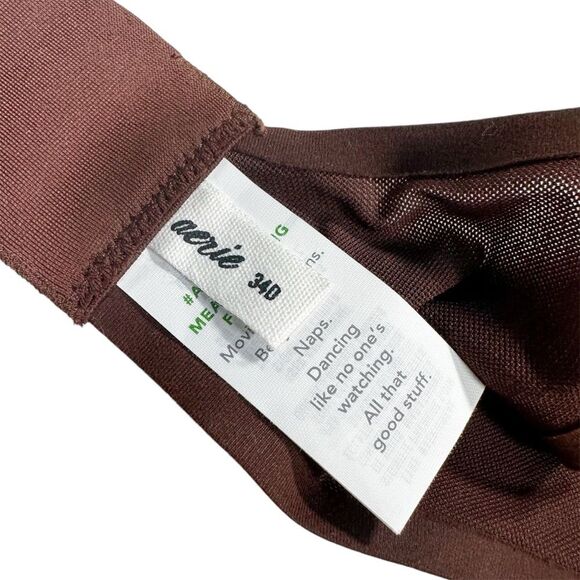 Aerie Smoothez Size 34D Mesh Unlined Balconette Underwire Bra - Picture 12 of 14